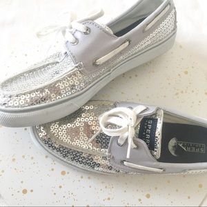 Sperry Top Sider sequin boat shoes
